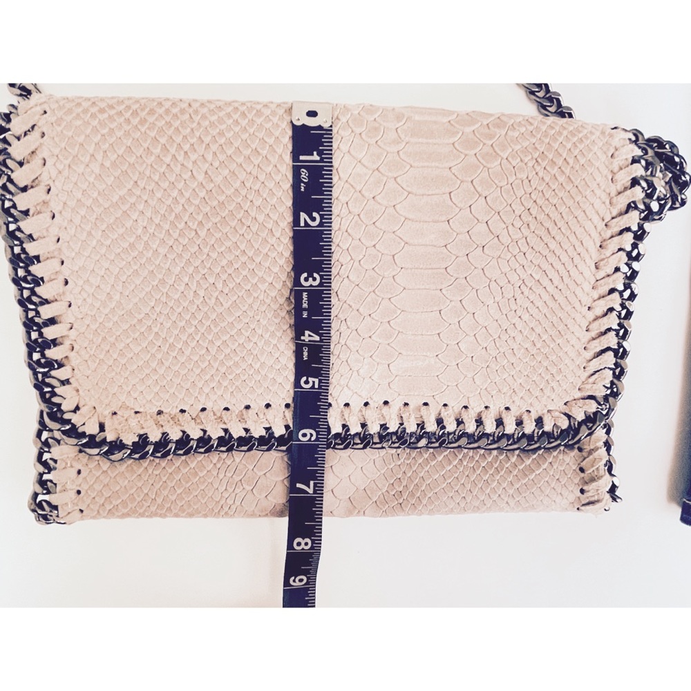 Borse In Pelle Italian Leather Crossbody Bag - Picture 7 of 15